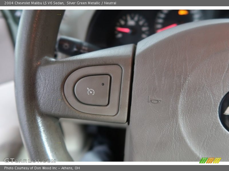 Silver Green Metallic / Neutral 2004 Chevrolet Malibu LS V6 Sedan