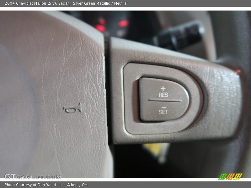 Silver Green Metallic / Neutral 2004 Chevrolet Malibu LS V6 Sedan