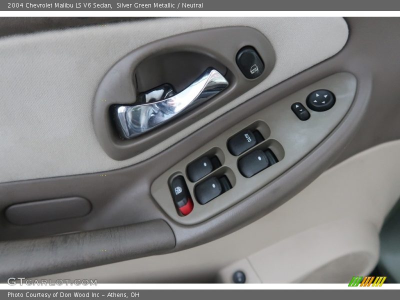 Silver Green Metallic / Neutral 2004 Chevrolet Malibu LS V6 Sedan