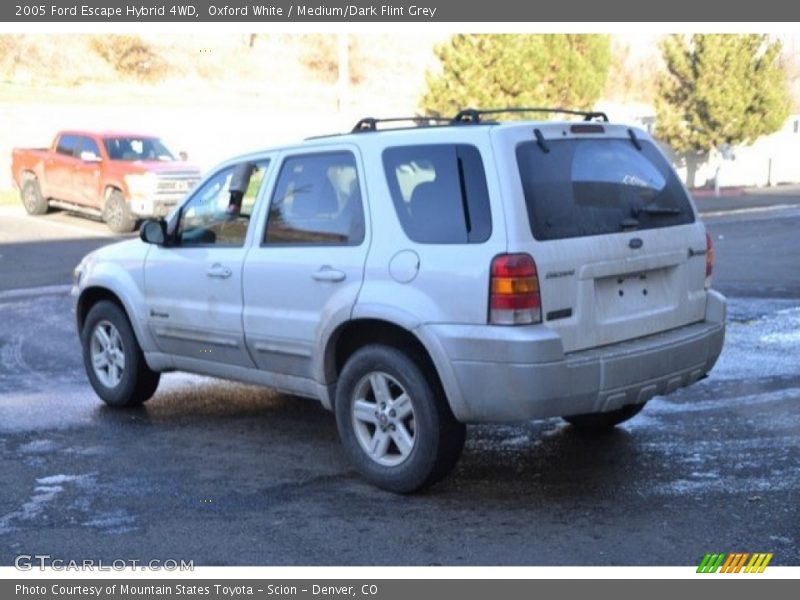 Oxford White / Medium/Dark Flint Grey 2005 Ford Escape Hybrid 4WD