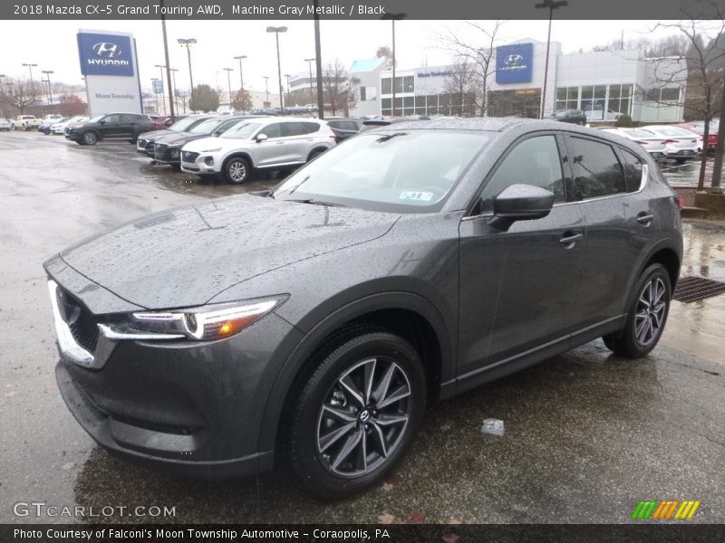 Machine Gray Metallic / Black 2018 Mazda CX-5 Grand Touring AWD