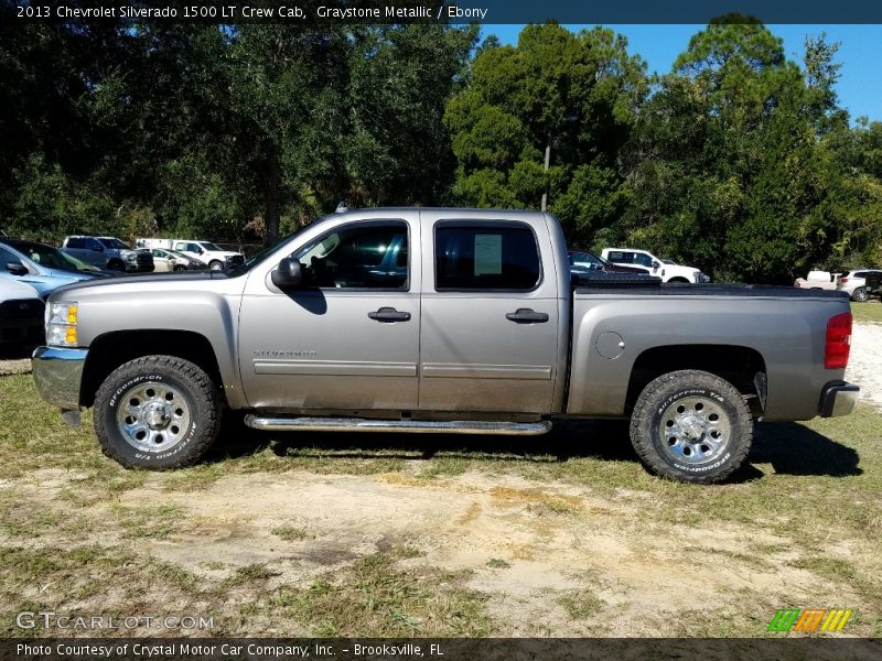 Graystone Metallic / Ebony 2013 Chevrolet Silverado 1500 LT Crew Cab