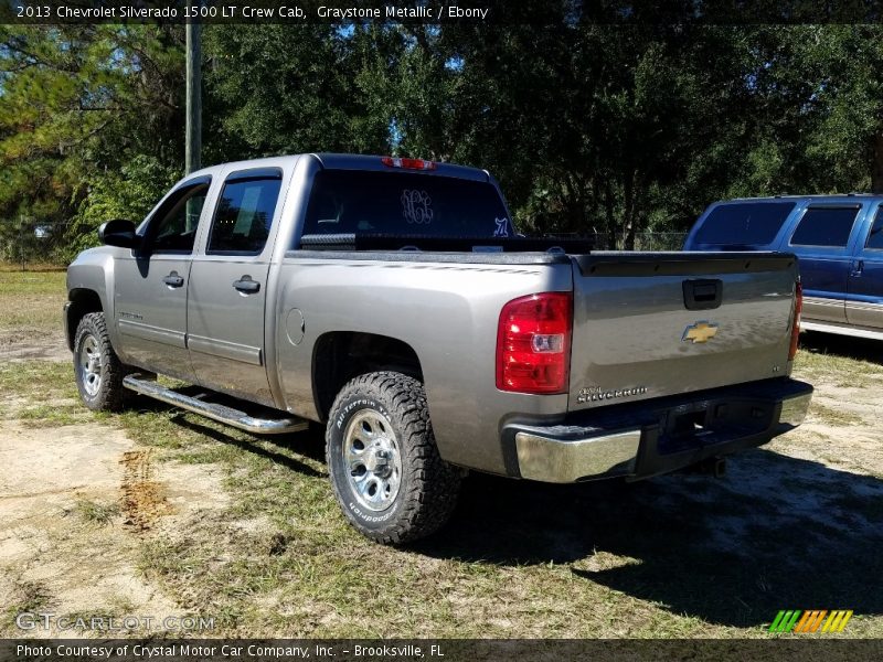 Graystone Metallic / Ebony 2013 Chevrolet Silverado 1500 LT Crew Cab