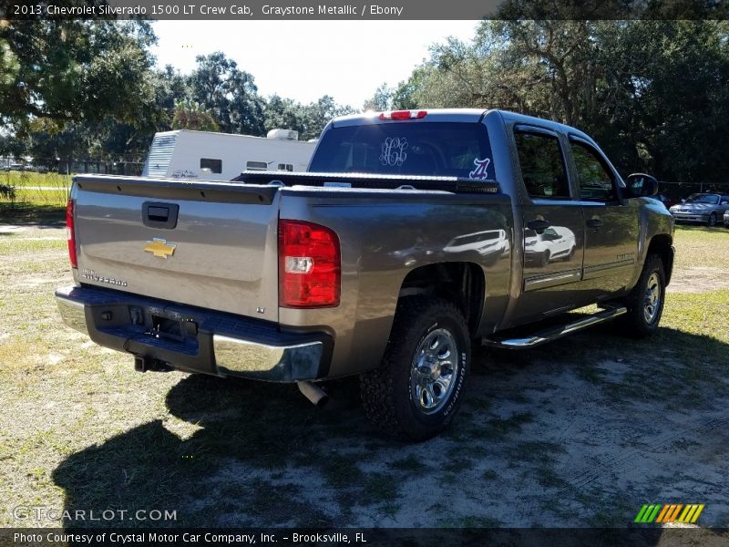 Graystone Metallic / Ebony 2013 Chevrolet Silverado 1500 LT Crew Cab