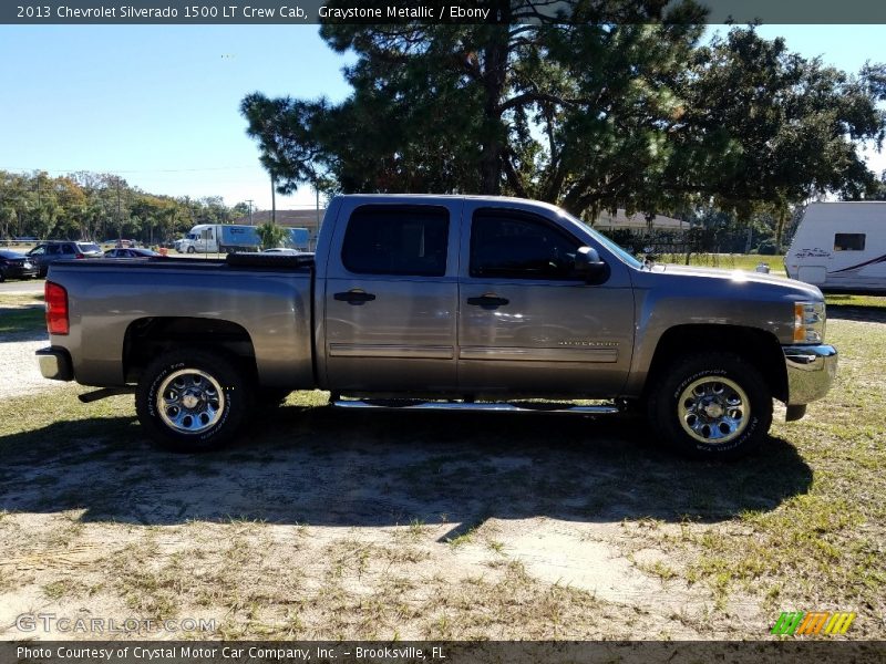 Graystone Metallic / Ebony 2013 Chevrolet Silverado 1500 LT Crew Cab