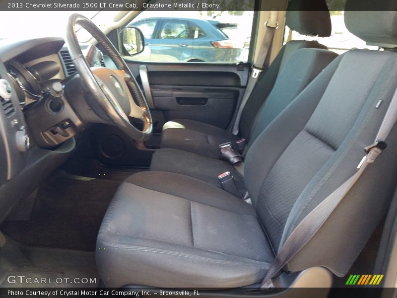 Graystone Metallic / Ebony 2013 Chevrolet Silverado 1500 LT Crew Cab