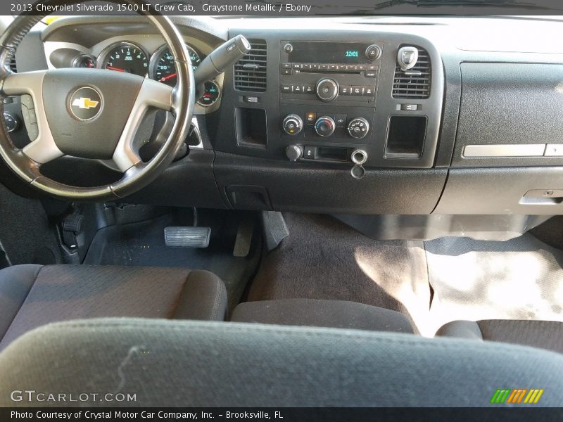 Graystone Metallic / Ebony 2013 Chevrolet Silverado 1500 LT Crew Cab