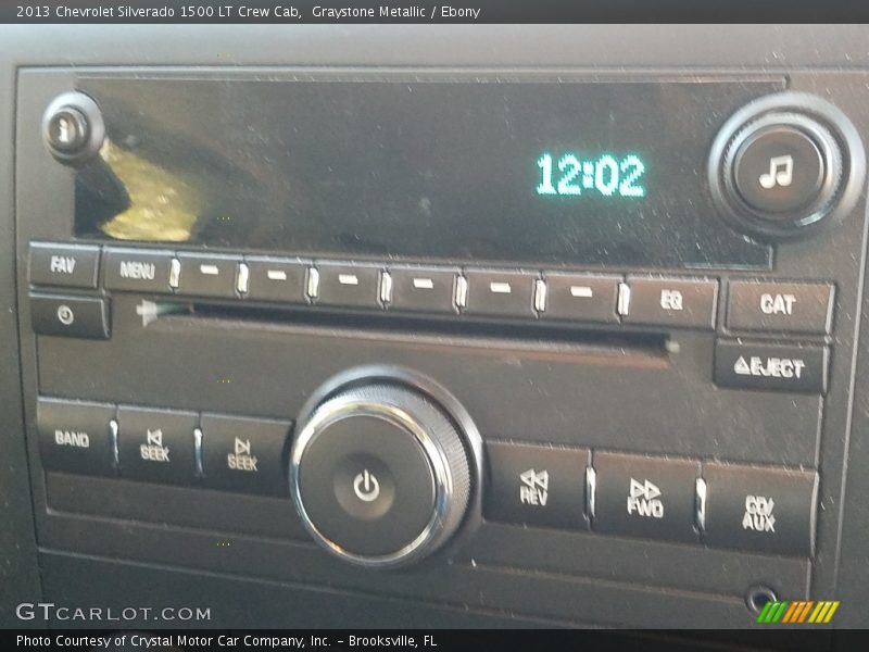 Graystone Metallic / Ebony 2013 Chevrolet Silverado 1500 LT Crew Cab