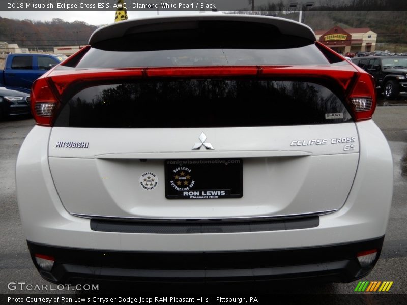 Diamond White Pearl / Black 2018 Mitsubishi Eclipse Cross ES S-AWC