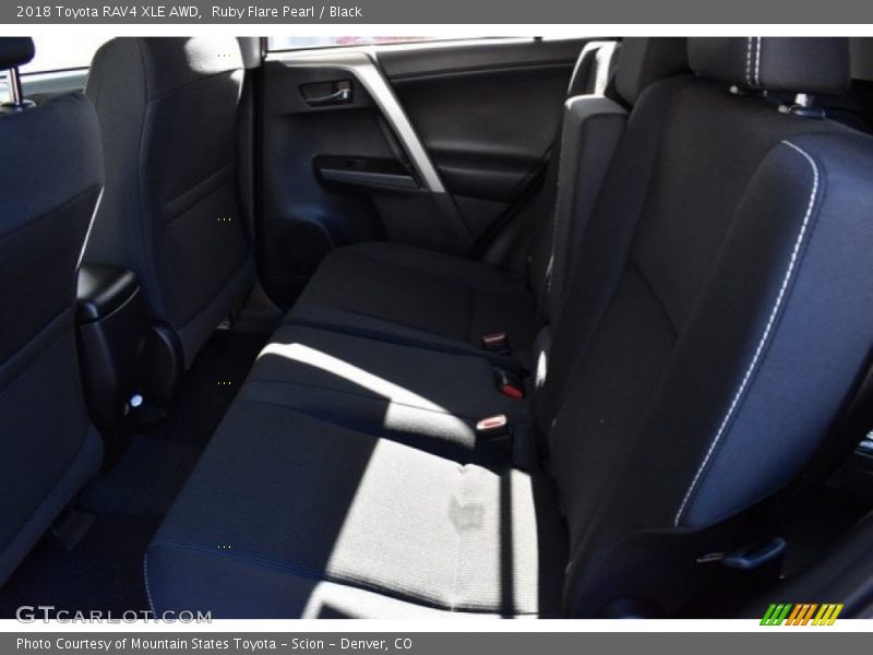 Ruby Flare Pearl / Black 2018 Toyota RAV4 XLE AWD