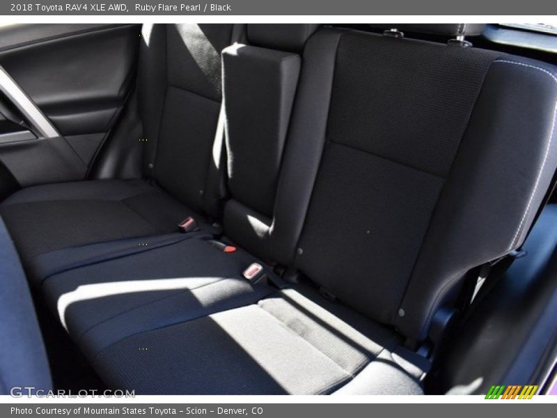 Ruby Flare Pearl / Black 2018 Toyota RAV4 XLE AWD
