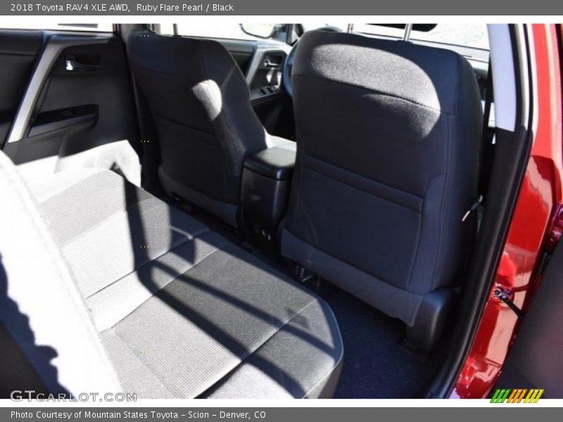 Ruby Flare Pearl / Black 2018 Toyota RAV4 XLE AWD