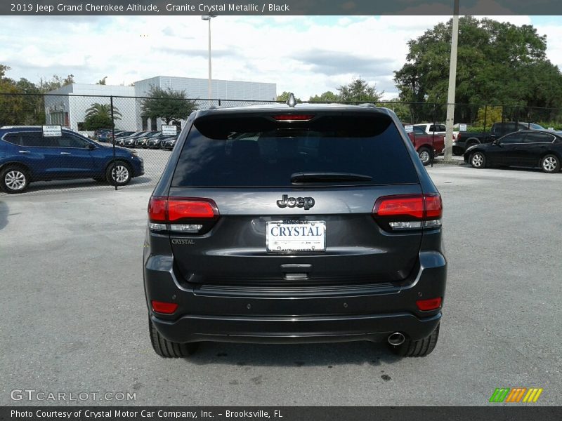 Granite Crystal Metallic / Black 2019 Jeep Grand Cherokee Altitude