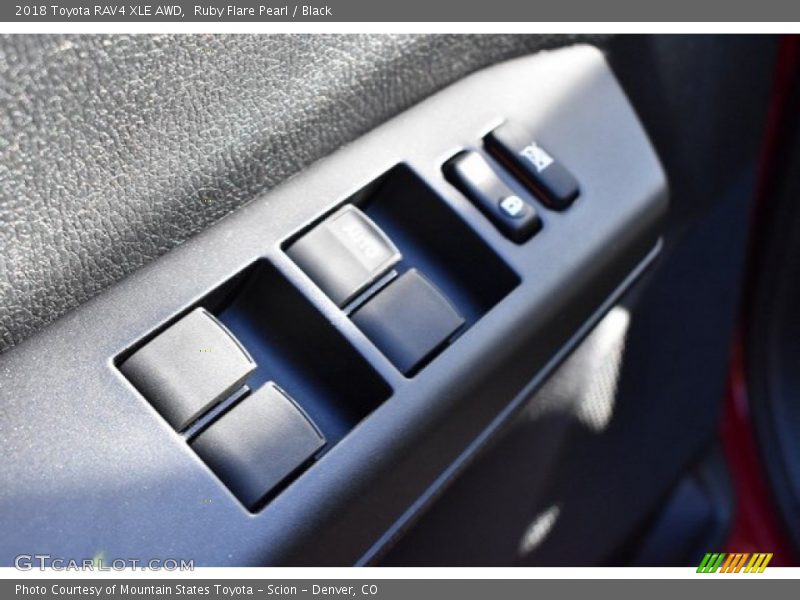 Ruby Flare Pearl / Black 2018 Toyota RAV4 XLE AWD