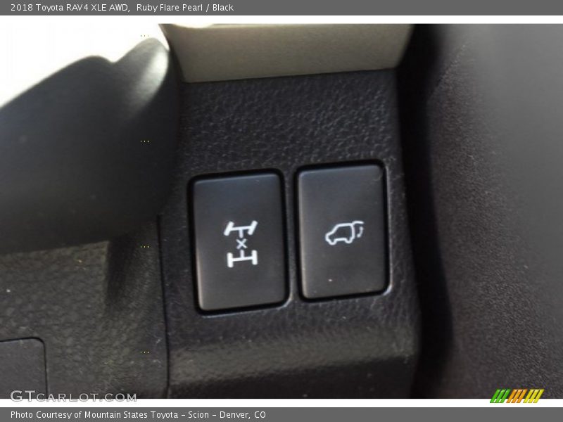 Ruby Flare Pearl / Black 2018 Toyota RAV4 XLE AWD