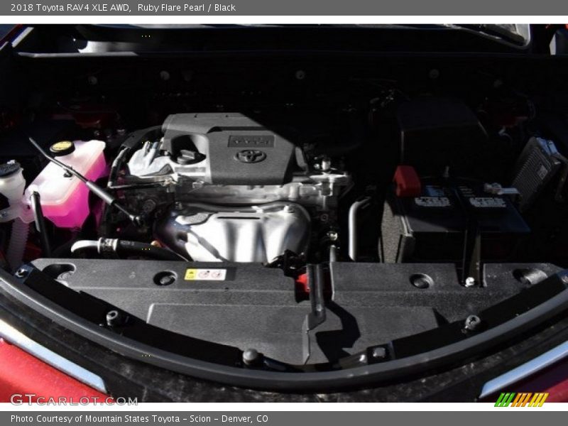 Ruby Flare Pearl / Black 2018 Toyota RAV4 XLE AWD