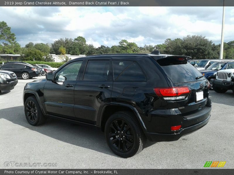 Diamond Black Crystal Pearl / Black 2019 Jeep Grand Cherokee Altitude