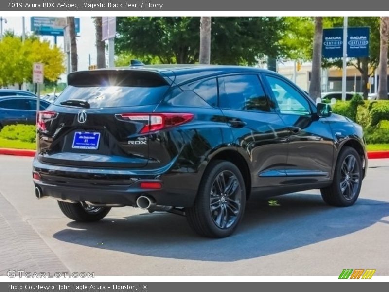 Majestic Black Pearl / Ebony 2019 Acura RDX A-Spec