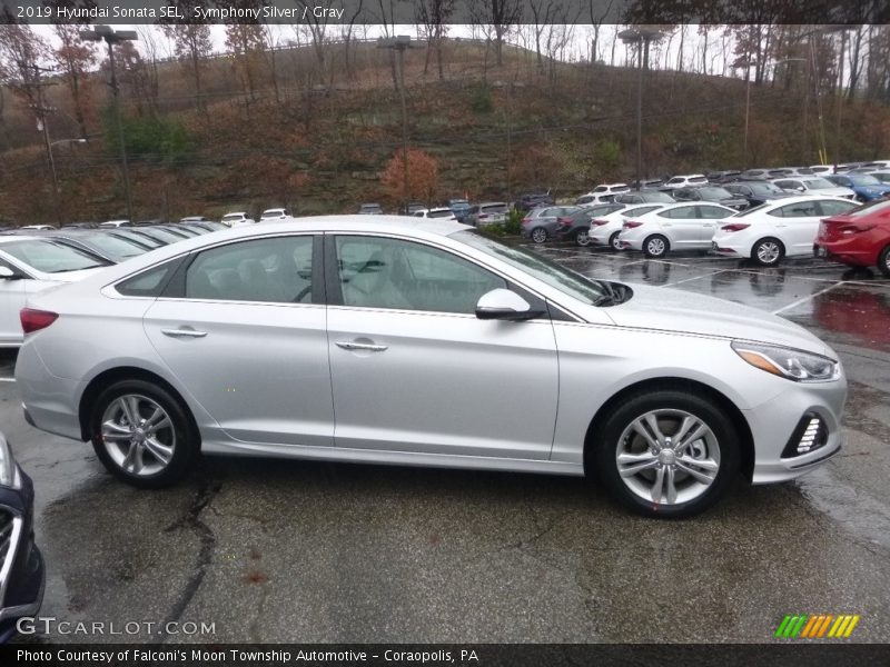 Symphony Silver / Gray 2019 Hyundai Sonata SEL