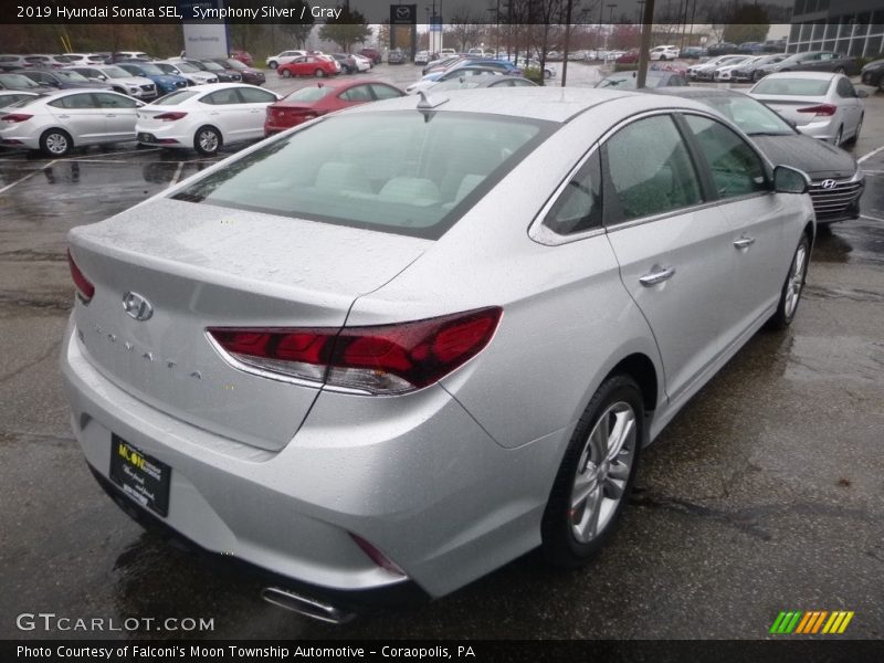 Symphony Silver / Gray 2019 Hyundai Sonata SEL