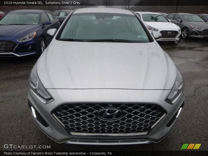 Symphony Silver / Gray 2019 Hyundai Sonata SEL