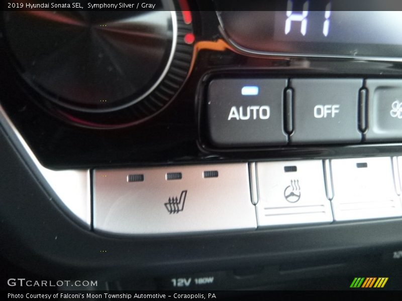 Symphony Silver / Gray 2019 Hyundai Sonata SEL