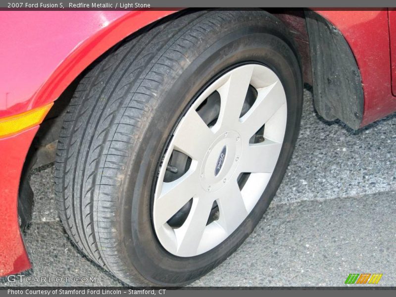 Redfire Metallic / Light Stone 2007 Ford Fusion S