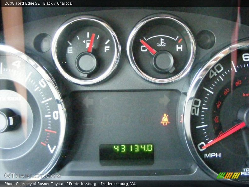 Black / Charcoal 2008 Ford Edge SE
