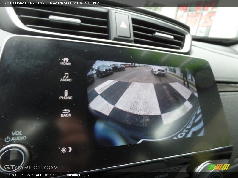 Modern Steel Metallic / Gray 2018 Honda CR-V EX-L