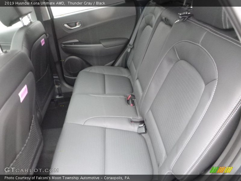 Thunder Gray / Black 2019 Hyundai Kona Ultimate AWD