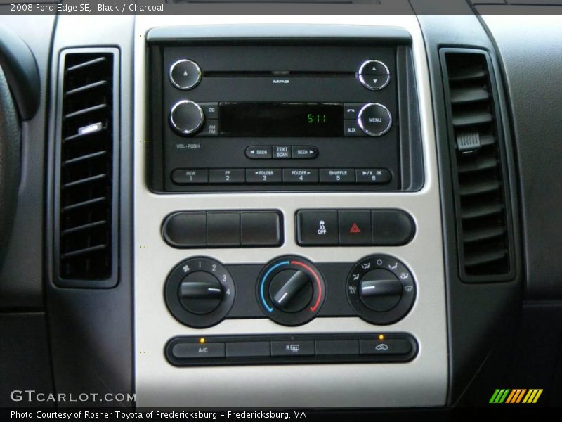 Black / Charcoal 2008 Ford Edge SE