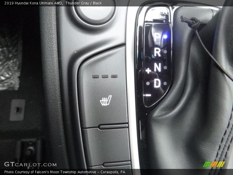 Thunder Gray / Black 2019 Hyundai Kona Ultimate AWD