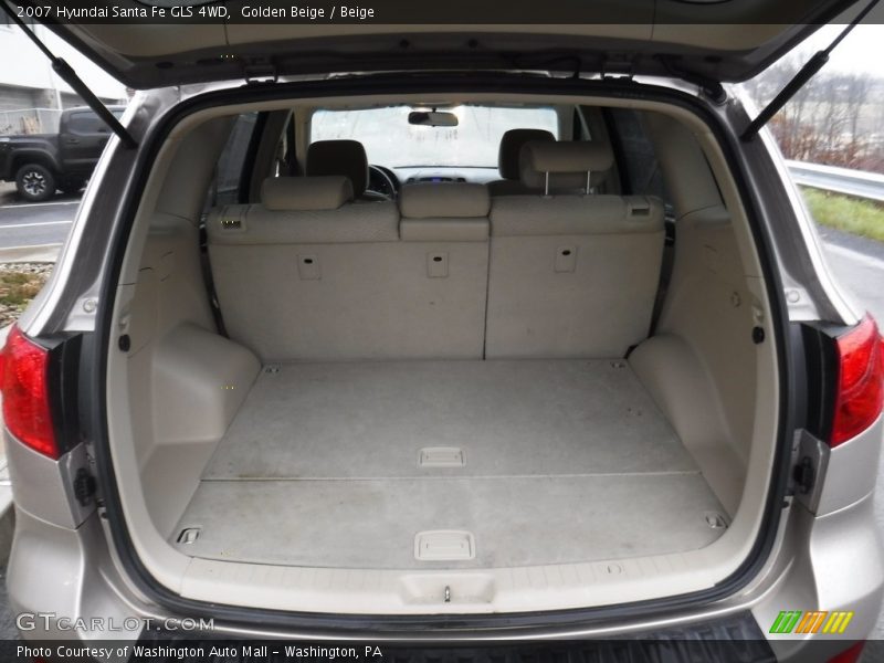 Golden Beige / Beige 2007 Hyundai Santa Fe GLS 4WD