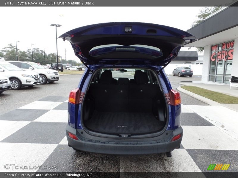 Blue Crush Metallic / Black 2015 Toyota RAV4 XLE