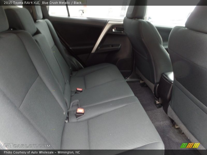 Blue Crush Metallic / Black 2015 Toyota RAV4 XLE