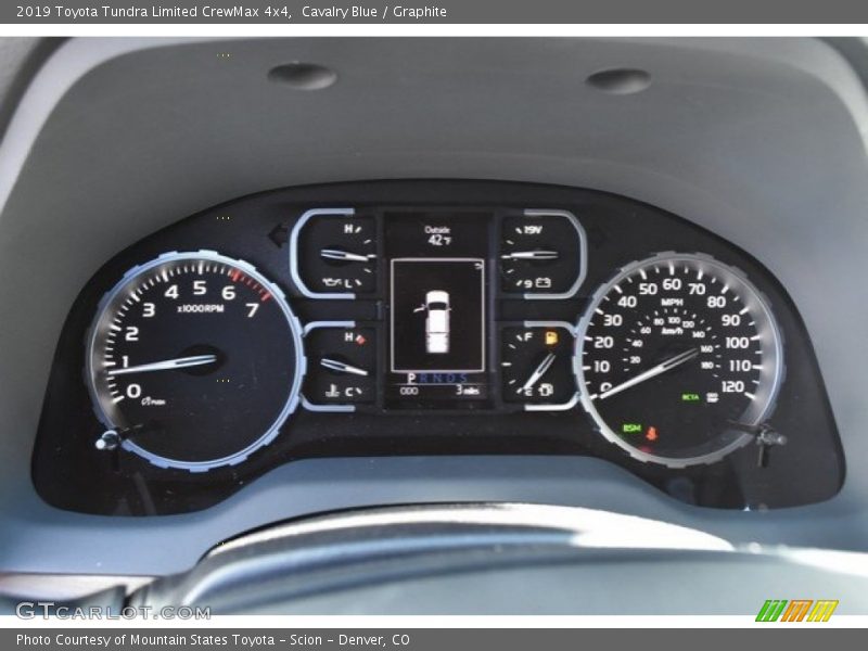 Cavalry Blue / Graphite 2019 Toyota Tundra Limited CrewMax 4x4