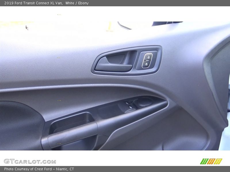 White / Ebony 2019 Ford Transit Connect XL Van