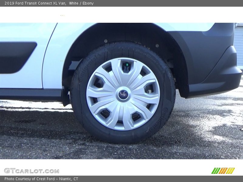 White / Ebony 2019 Ford Transit Connect XL Van