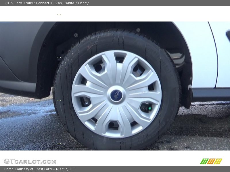 White / Ebony 2019 Ford Transit Connect XL Van