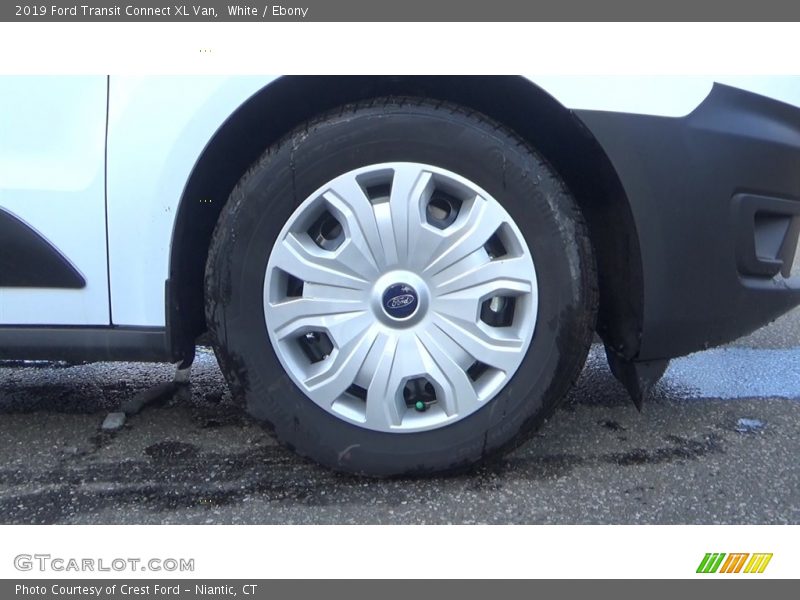 White / Ebony 2019 Ford Transit Connect XL Van