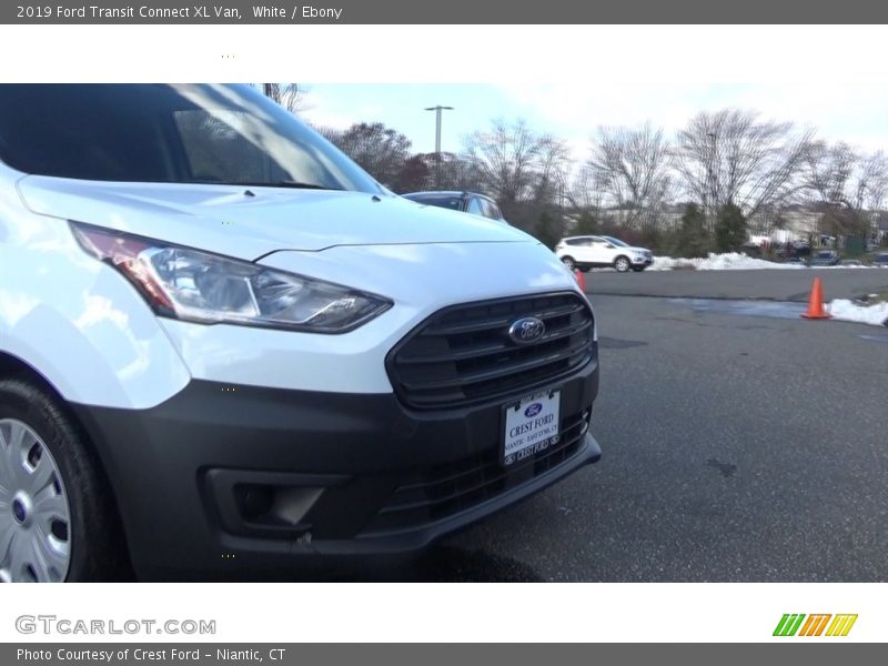 White / Ebony 2019 Ford Transit Connect XL Van