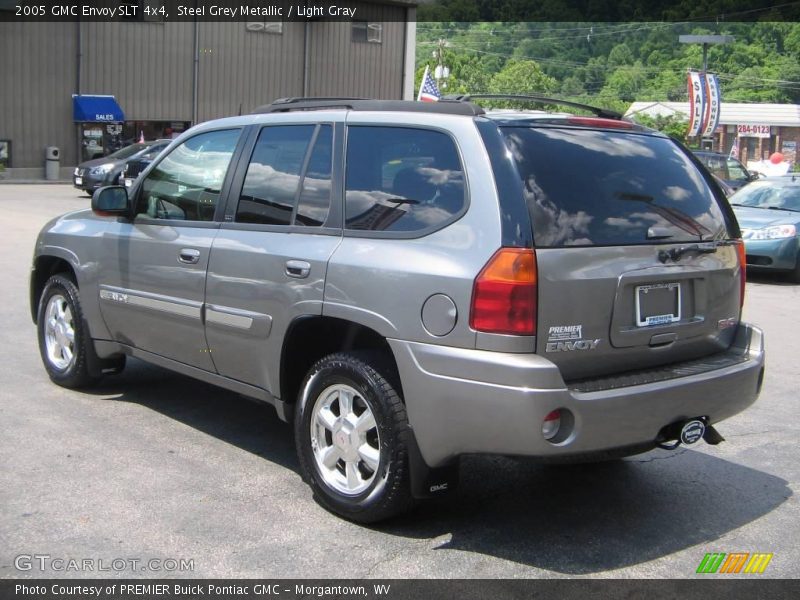 Steel Grey Metallic / Light Gray 2005 GMC Envoy SLT 4x4