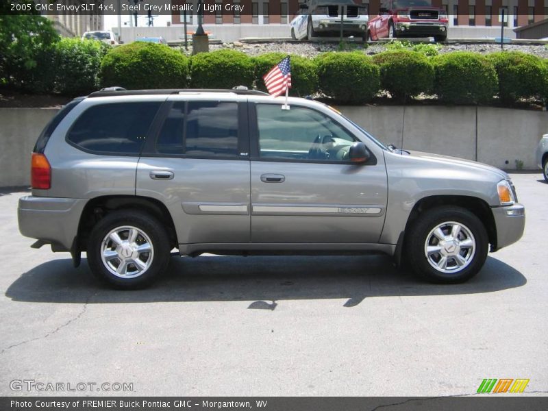 Steel Grey Metallic / Light Gray 2005 GMC Envoy SLT 4x4