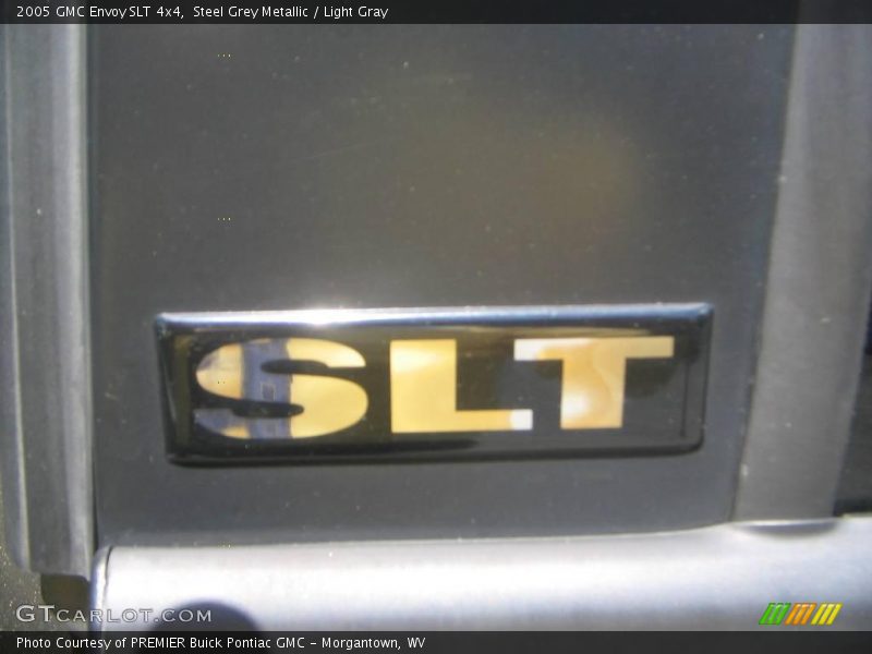 Steel Grey Metallic / Light Gray 2005 GMC Envoy SLT 4x4