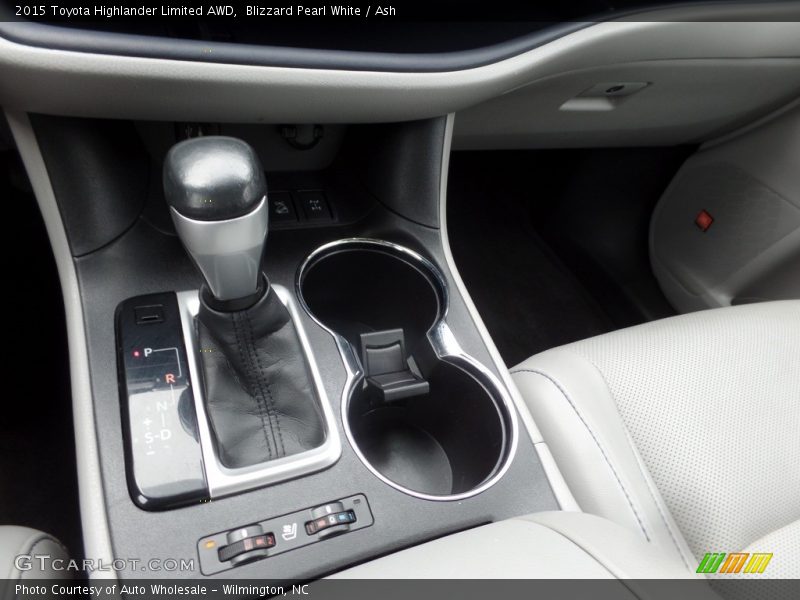 Blizzard Pearl White / Ash 2015 Toyota Highlander Limited AWD