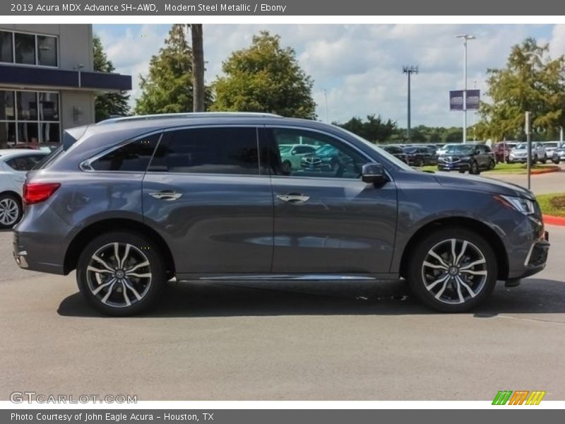 Modern Steel Metallic / Ebony 2019 Acura MDX Advance SH-AWD