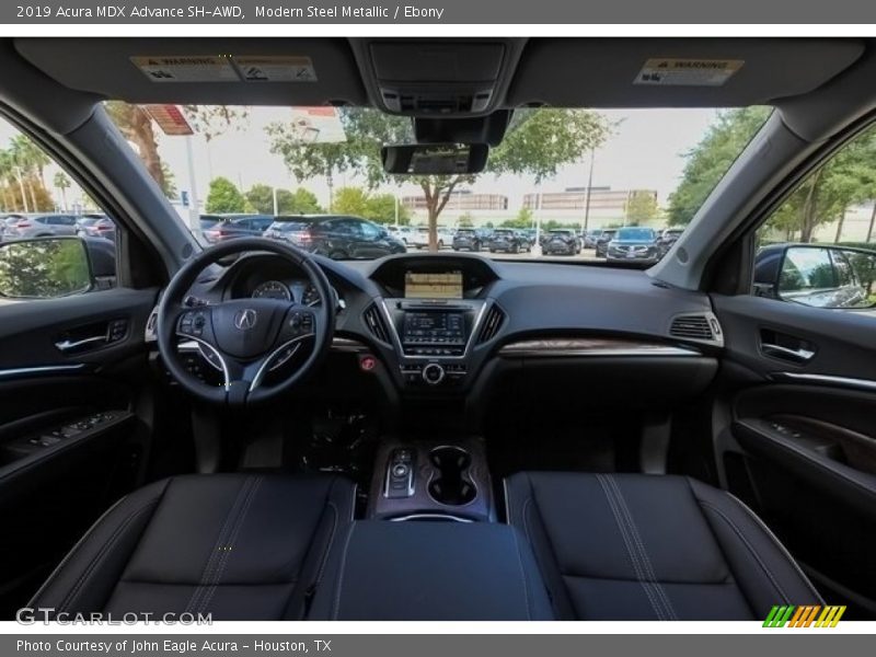 Modern Steel Metallic / Ebony 2019 Acura MDX Advance SH-AWD