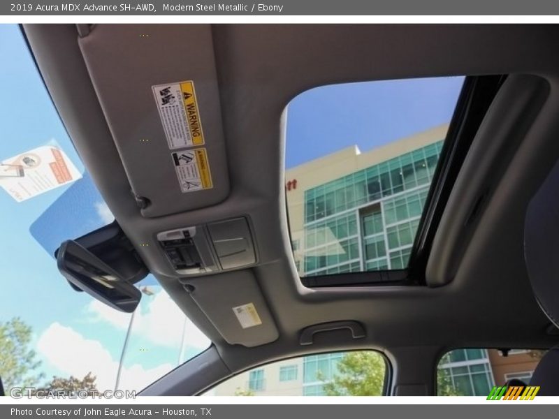 Modern Steel Metallic / Ebony 2019 Acura MDX Advance SH-AWD