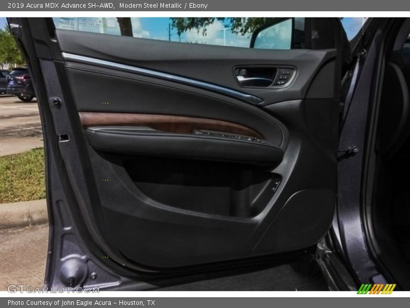 Modern Steel Metallic / Ebony 2019 Acura MDX Advance SH-AWD