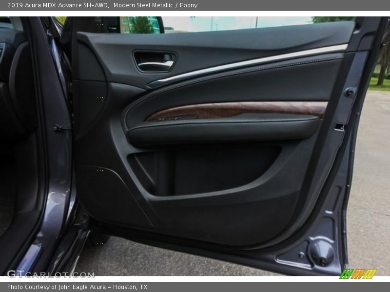 Modern Steel Metallic / Ebony 2019 Acura MDX Advance SH-AWD